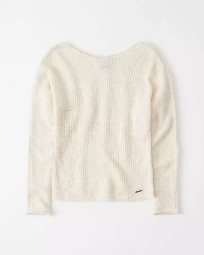 Boatneck Dolman Sweater | Abercrombie & Fitch US & UK