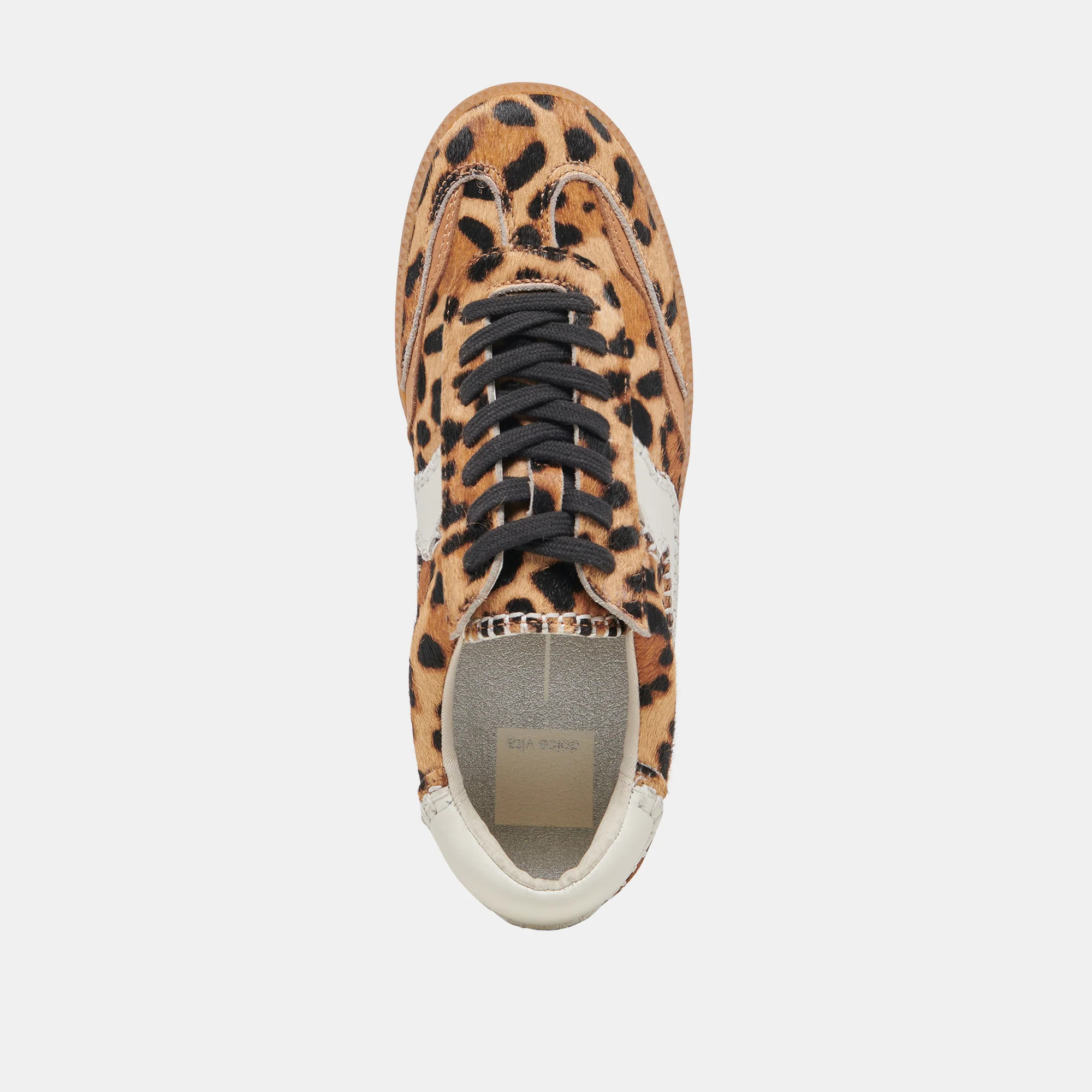 Notice Stitch Sneakers Dk Leopard Calf Hair | DolceVita.com