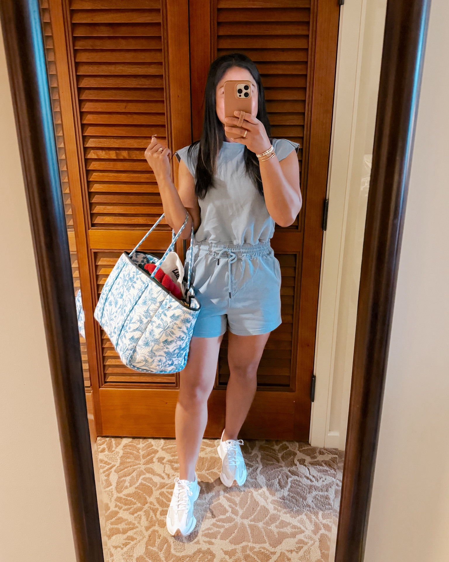 Airport fit!! So sad to be leaving the beautiful Hawaii! This romper is so comfortable! 

#LTKItBag #LTKTravel #LTKFindsUnder50