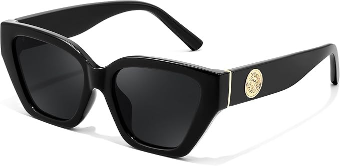 FEISEDY Women's Polarized Cat Eye Sunglasses - UV400 Protection, Trendy Design for Driving & Dail... | Amazon (US)