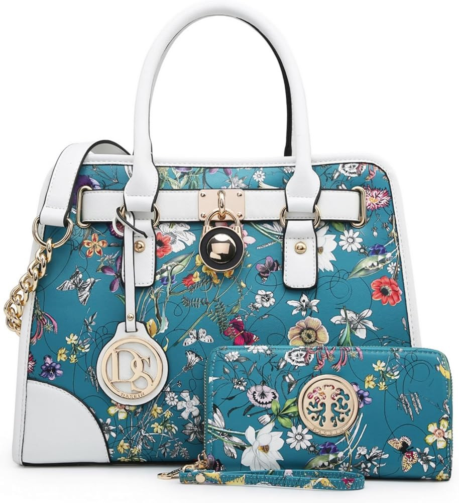 Dasein - Bolso de mano para mujer, con asa superior, bolsa de hombro, bolsa de trabajo, 2 unidade... | Amazon (US)