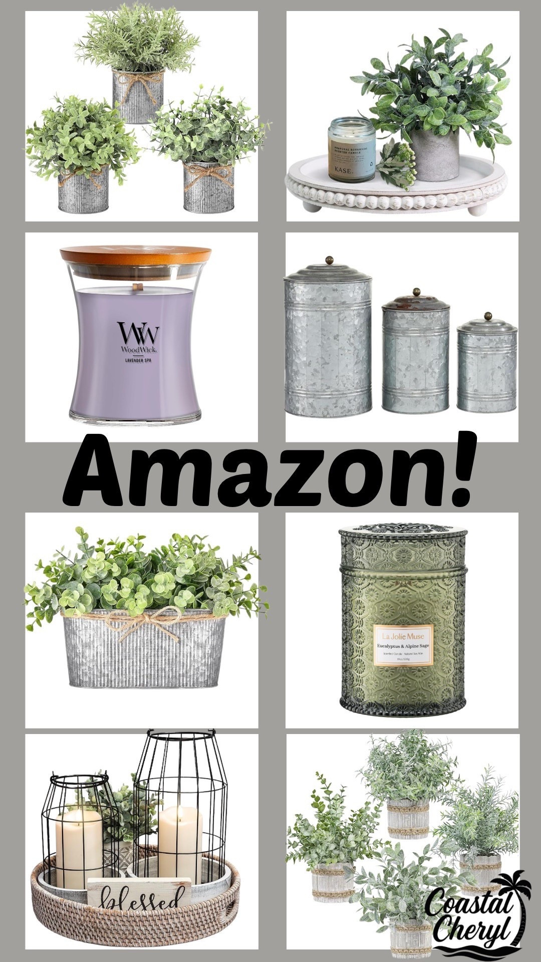 Assortment of decorative home accessories from Amazon at affordable prices! 

#LTKFindsUnder50 #LTKHome #LTKGiftGuide