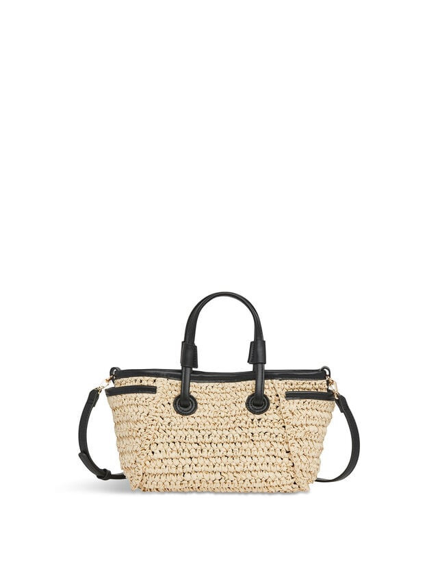 Neutral Women's Whistles Aylin Mini Straw Tote Bag | Fenwick | Fenwick