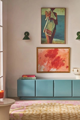 Wright Lacquer 72" Media Console | Anthropologie (US)