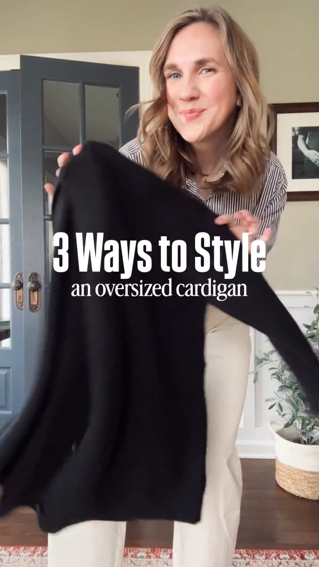 3 Ways to Style an Oversized Cardigan 

Cardigan @Quince - down a size 

Look One - 
Skirt @Quince - up a size 
Sneakers- Freda Salvador- tts Code: Jena10 
Bag- Abby Alley 

Look 2 
Button Down - old from AE but linking others 
Pants- Everlane - tts 
Flats- Freda Salvador - sizes 8 and up go up half a size 
Bag- @Latico Leathers 

Look 3 
Tee- Old Navy - 100% cotton tts 
Jeans- Gap Factory - tts 
Bag- Clare V 
Flats- @Quince tts 
 


#LTKgrwm #LTKootd #LTKSeasonal