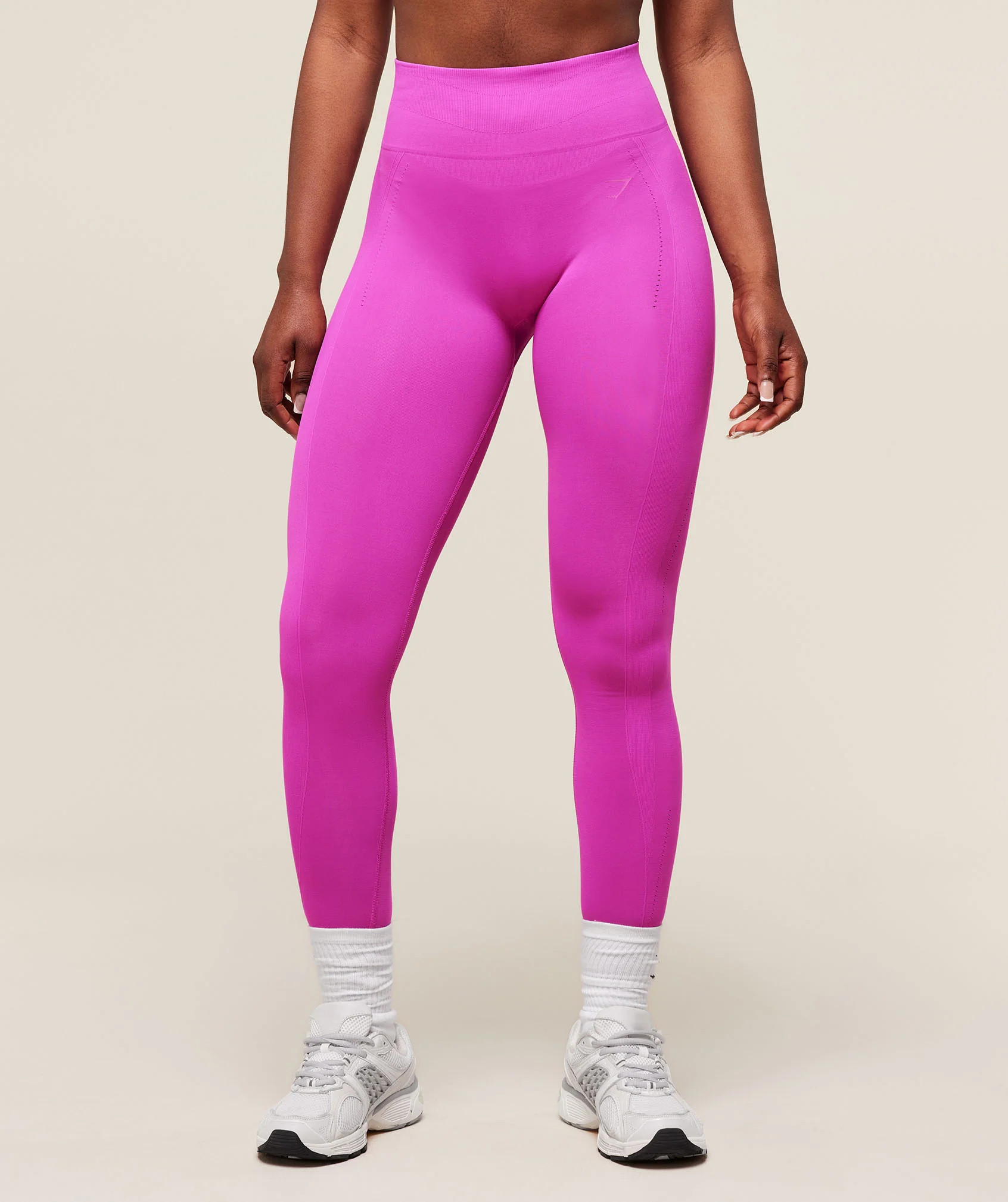 Gymshark Energised Seamless Leggings - Vibrant Pink | Gymshark CA
