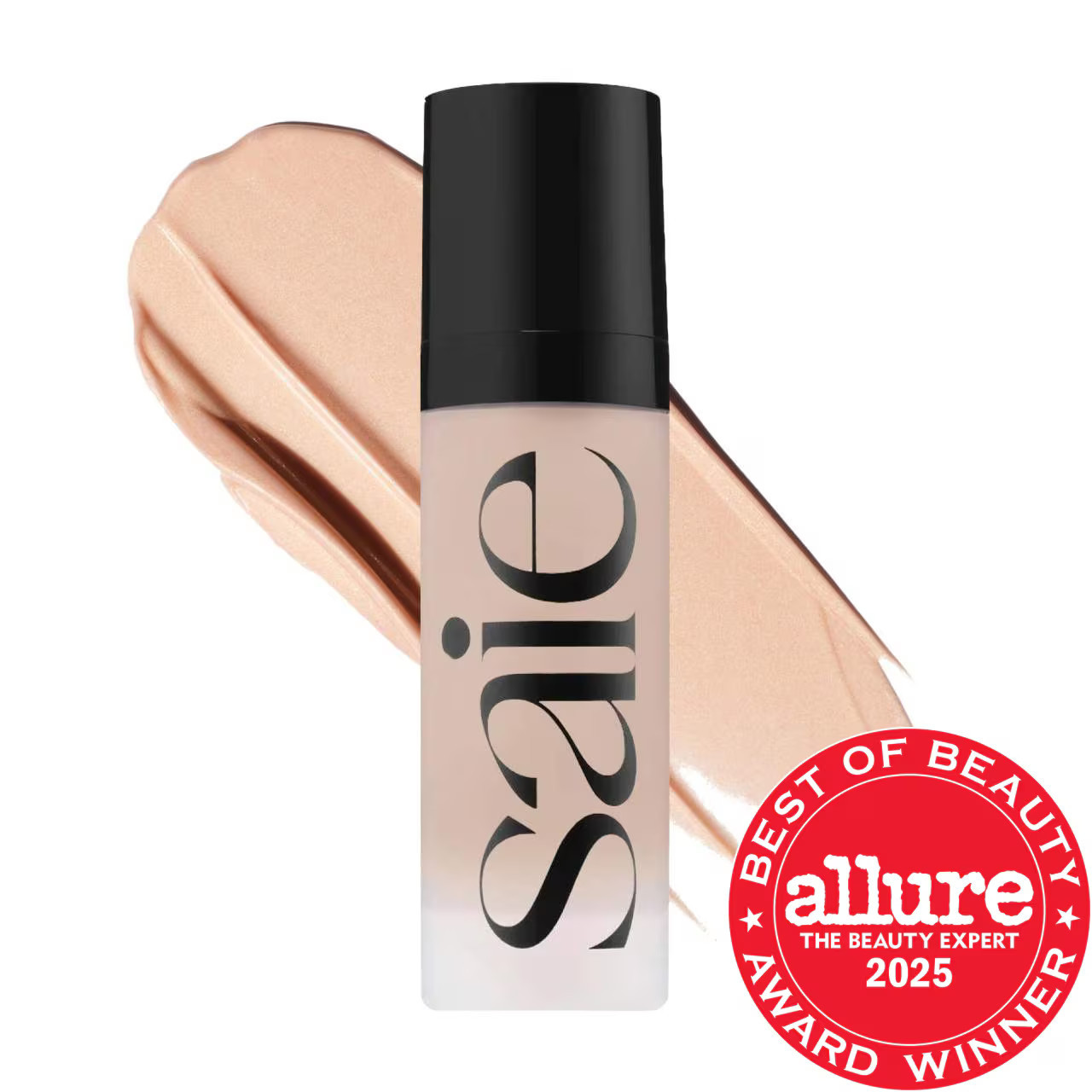 Saie Mini Glowy Super Gel Lightweight Dewy Multipurpose Illuminator Warmglow 0.5 oz / 15 mL | Sephora (US)