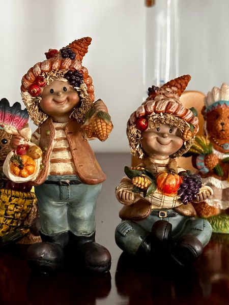 I love decorating for Thanksgiving with cute vintage decor like these TII harvest figurines. 

#LTKHoliday #LTKhome #LTKSeasonal
