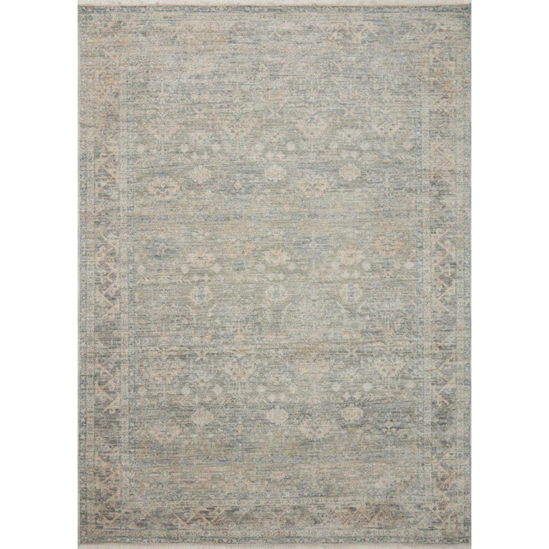Angela Rose x Loloi Blake Sky / Beige Area Rug | Wayfair North America
