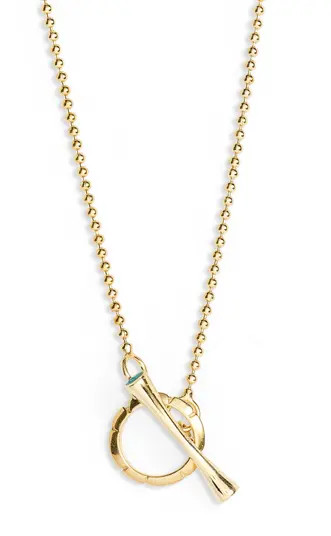 Ball Chain Toggle Necklace | Nordstrom