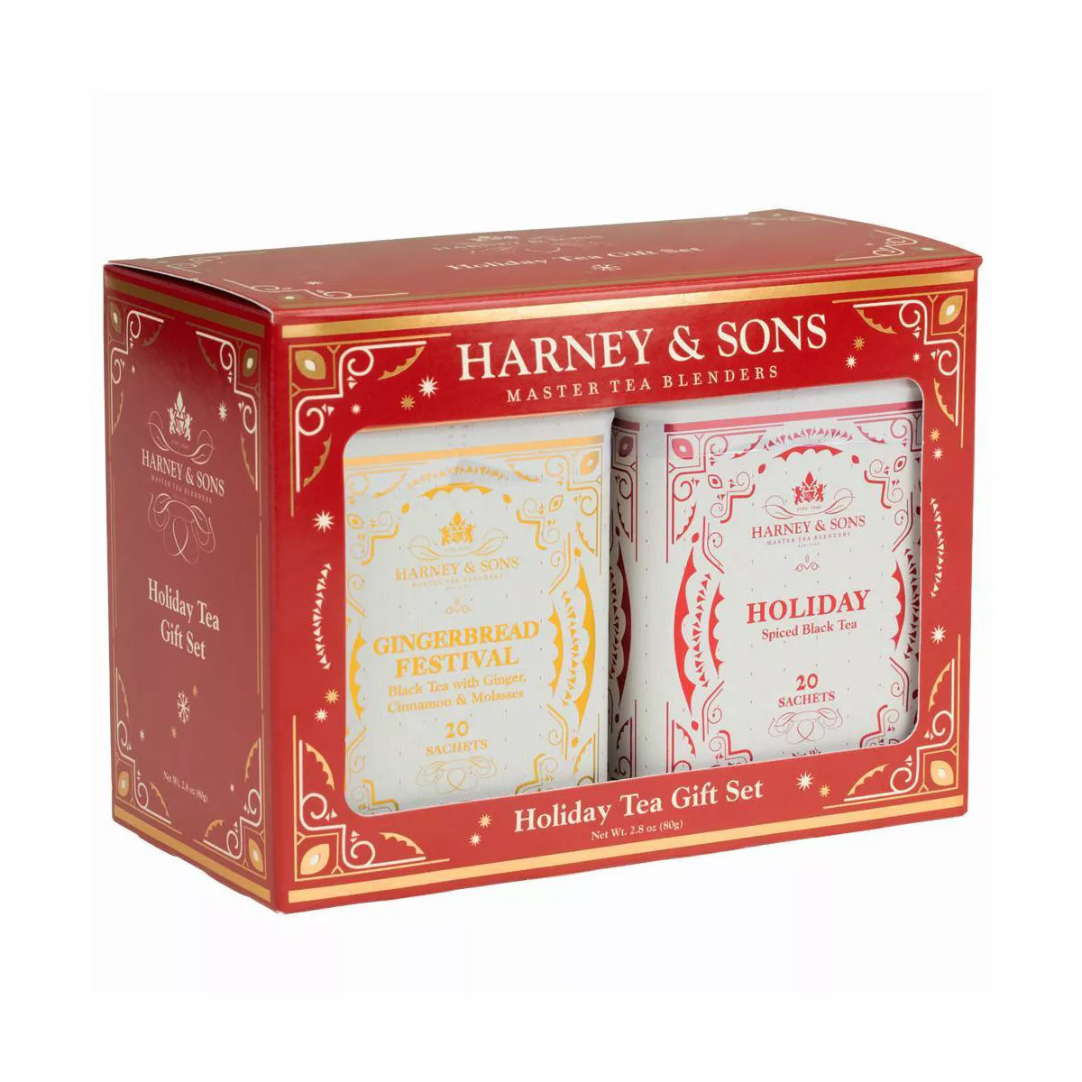 Harney & Sons Harney Holiday Variety 2-Pack 20ct Tins | Target