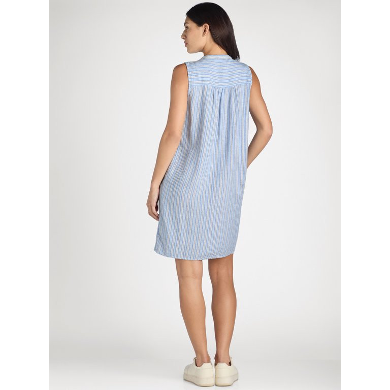 Time and Tru Women's Pintuck Mini Shift Dress, Sizes XS-XXXL - Walmart.com | Walmart (US)