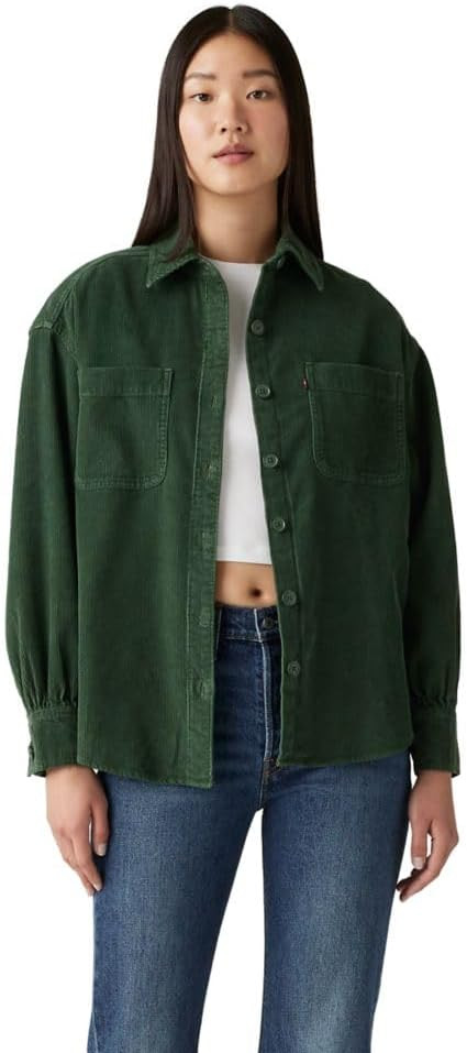 Levi's Women's Orion Corduroy Overshirt | Amazon (US)