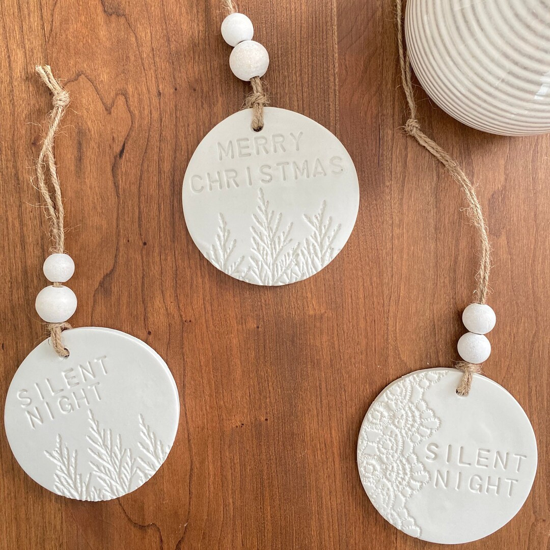 Handmade Clay Christmas Ornament  Christmas Ornament  Clay - Etsy | Etsy (US)