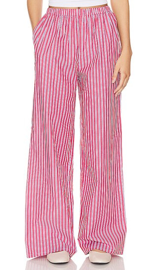 Maxy Pant in Red & White | Revolve Clothing (Global)