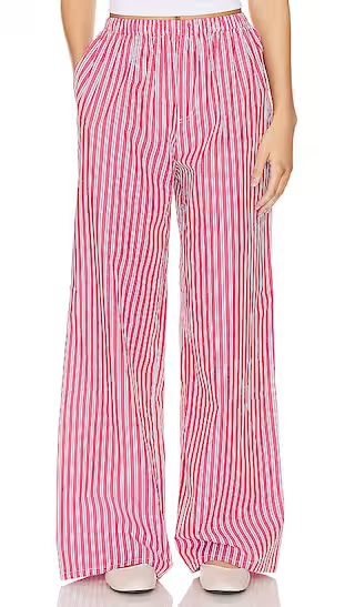 Maxy Pant in Red & White | Revolve Clothing (Global)
