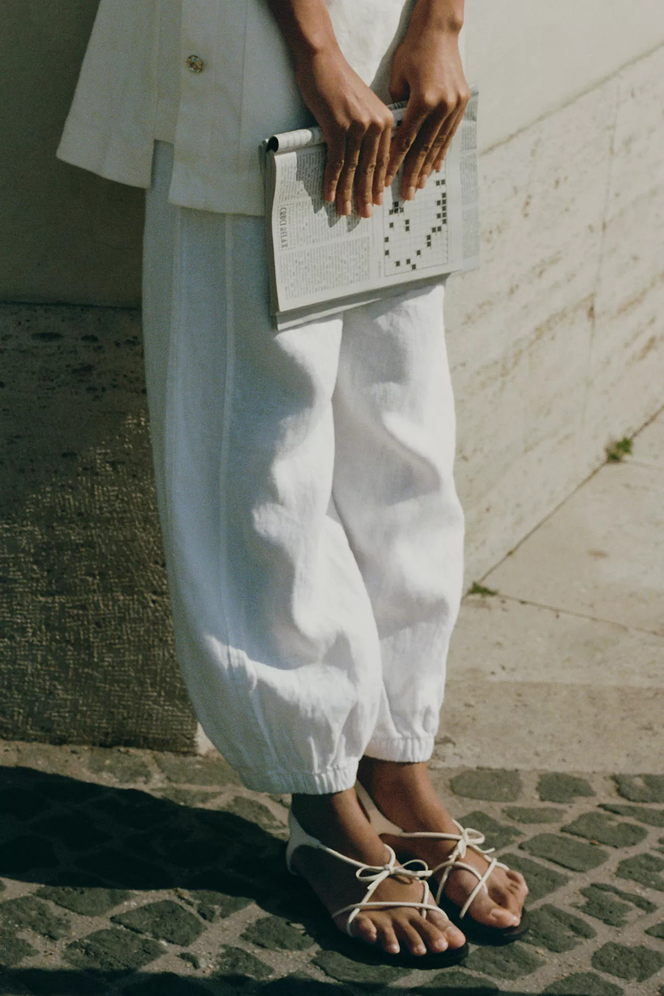 Maeve Strappy Bow Sandals | Anthropologie (US)