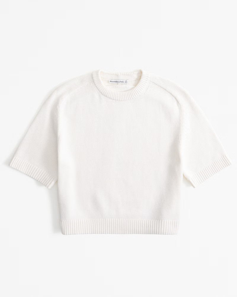 Crew Sweater Tee | Abercrombie & Fitch (US)