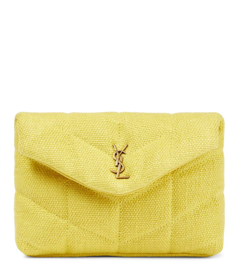 Loulou Puffer canvas clutch | Mytheresa (US/CA)