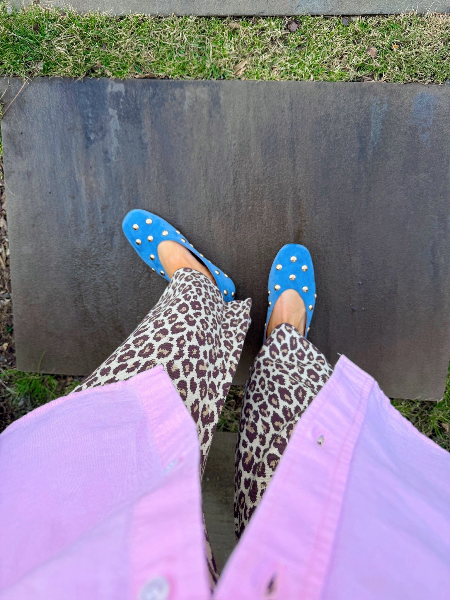 ballet flats, studded flats, spring shoes, women’s shoes, trendy shoes, blue ballet studded flats, ootd, looks for less, amazon 

#LTKSeasonal #LTKootd