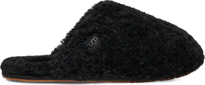 Maxi Curly Genuine Shearling Clog (Women) | Nordstrom
