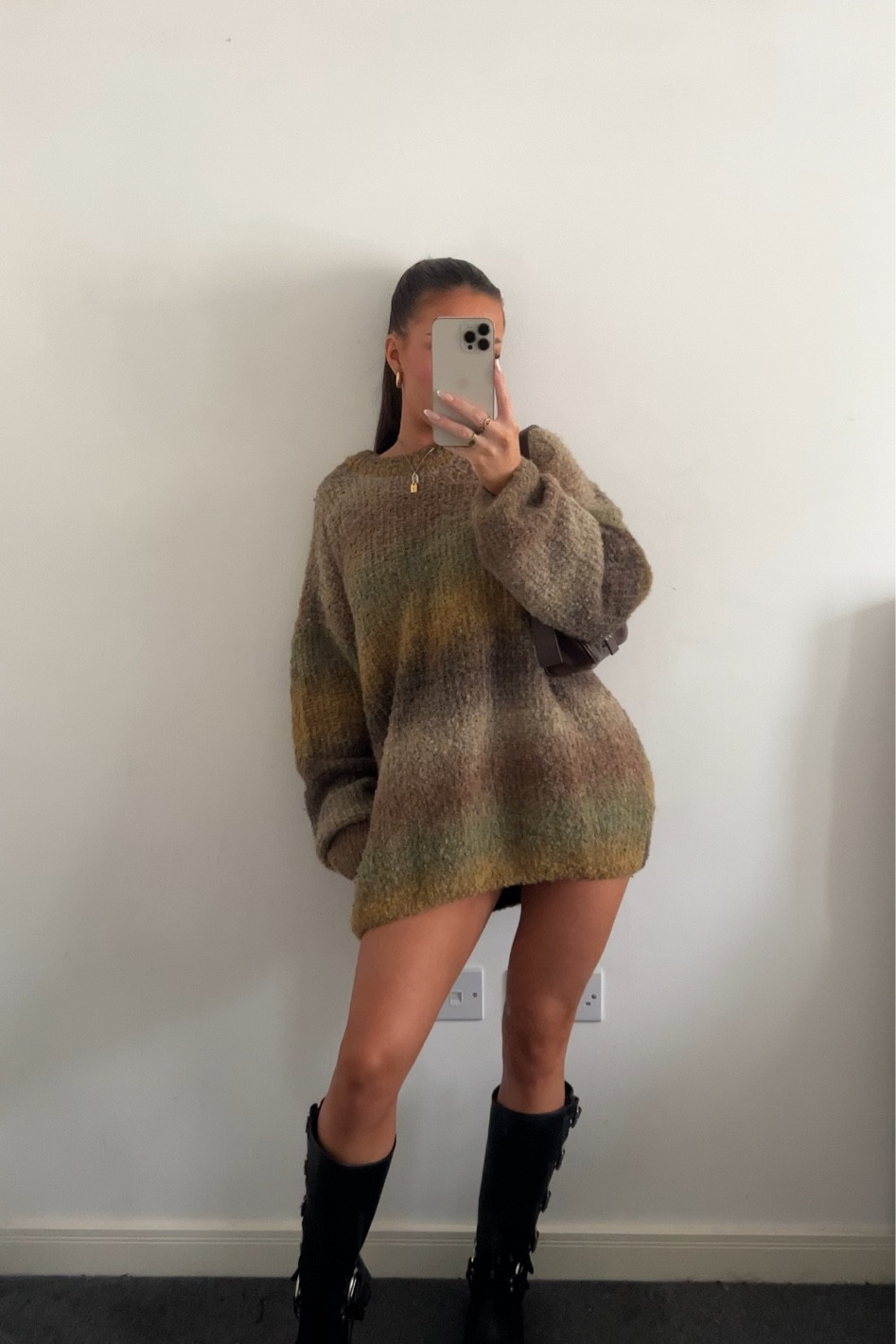 Jumper dresses in winter🖤