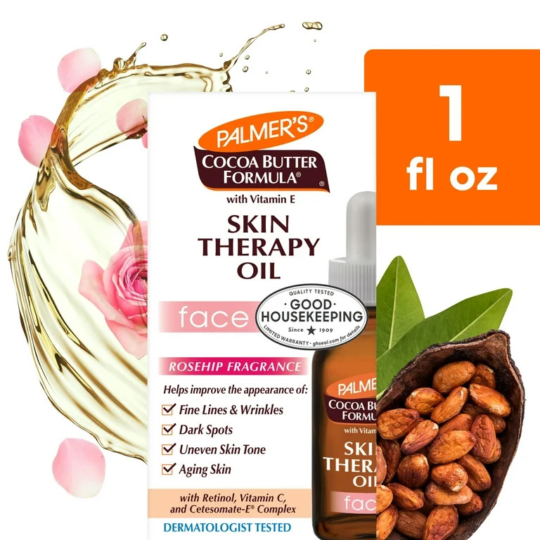 Palmer's Cocoa Butter Formula Skin Therapy Face Oil, Rosehip Fragrance, 1 fl. oz. | Walmart (US)