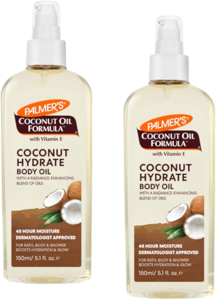 Palmer's Coconut Oil Formula Body Oil, 5.1 oz - 2pc | Amazon (US)