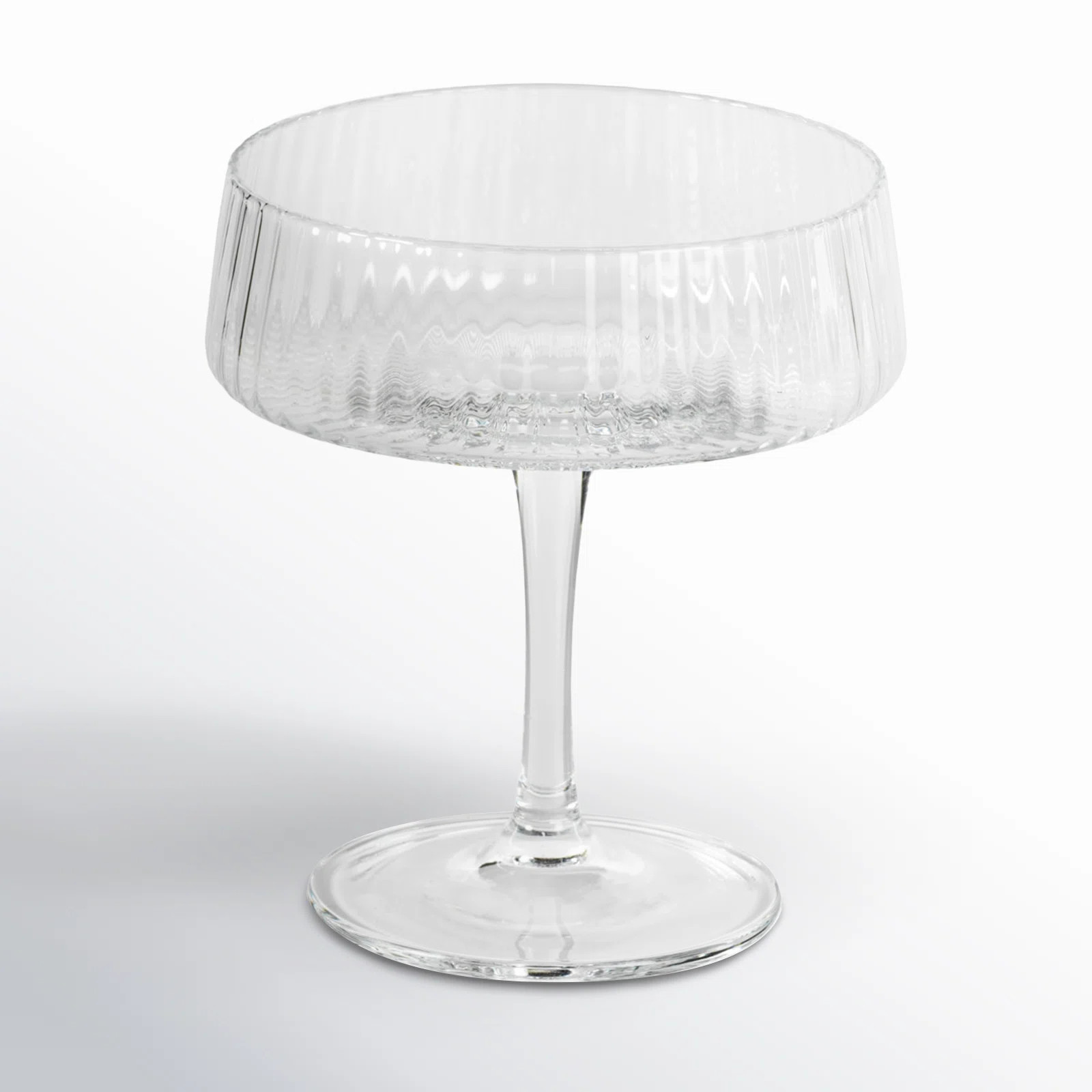 Claro Fluted Textured Margarita Glasses (Set of 4) | Wayfair North America