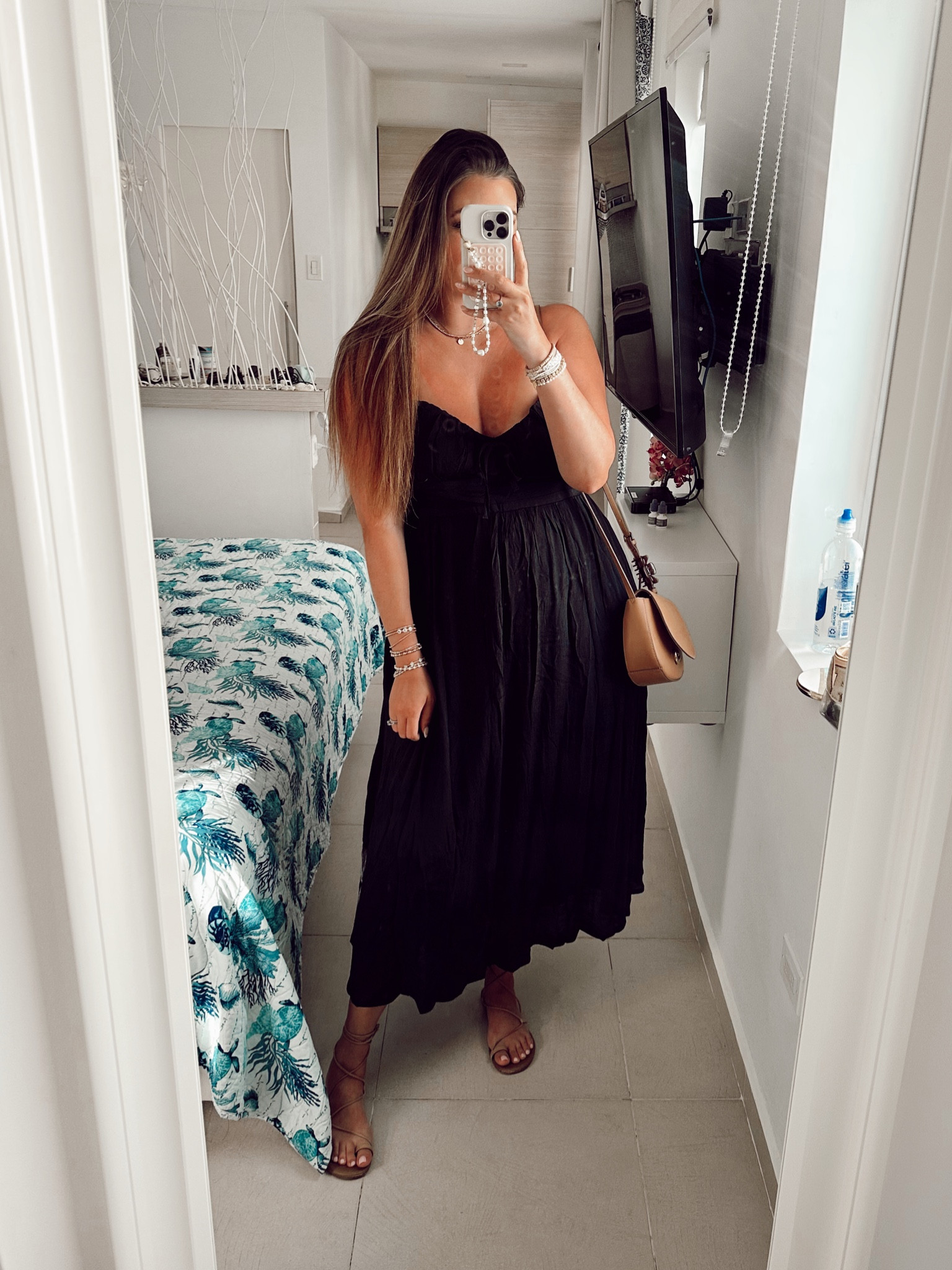 Resort wear, vacation outfit, date night outfit - black midi dress tts XL/12 

#LTKstyletip #LTKFind #LTKunder100