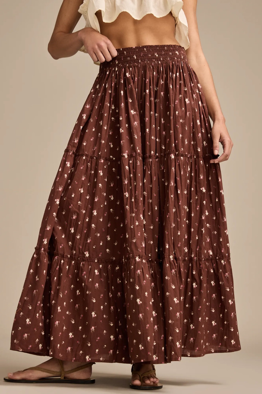 BROOMSTICK MAXI SKIRT | Lucky Brand