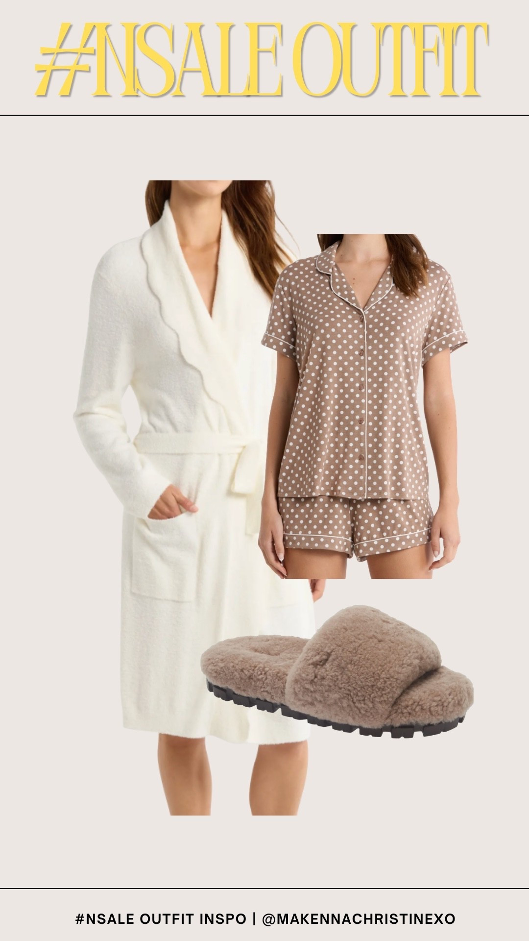 Nordstrom sale cozy pjs & robe! My favorite pjs!