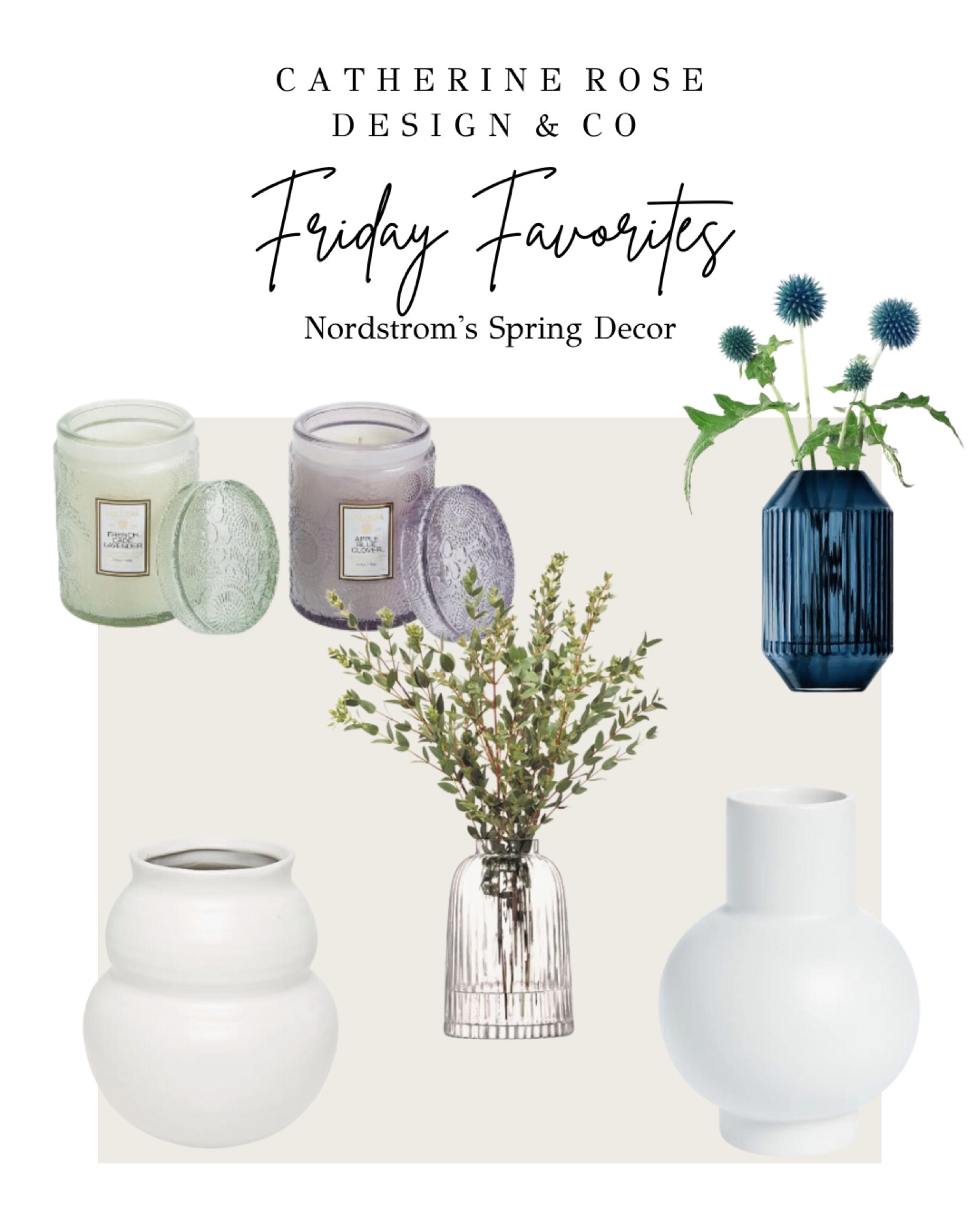 Favorite spring decor accessories and candles on sale now at Nordstrom! #LTKSeasonal #LTKhome #LTKSaleAlert

#LTKSeasonal #LTKsalealert #LTKhome