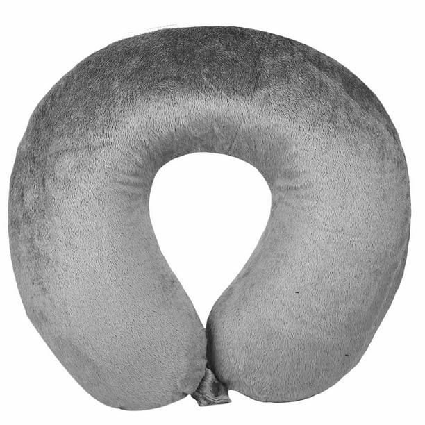 Bon Voyage Classic Memory Foam Travel Neck Pillow Grey | Walmart (US)