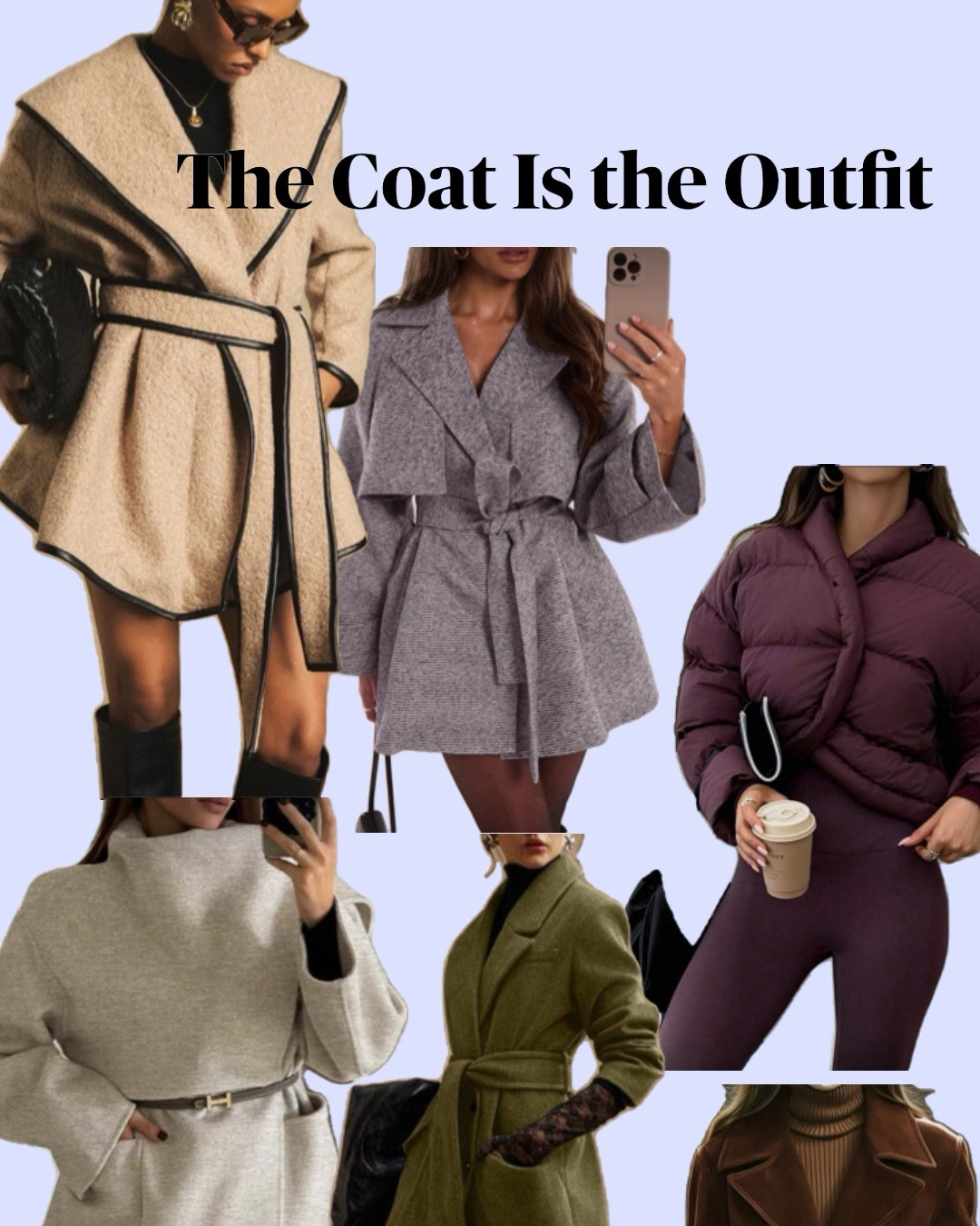 Coat season is officially here 🤎✨
I love how these coats pulls the whole outfit together — it’s giving chic, polished, and effortless without trying too hard. This is that elevated everyday look we love.

If you’re building your fall capsule wardrobe, start with a quality coat — it instantly makes everything look put together.

#LTKStyle #LTKFallFashion #CoatSeason #FallOOTD #CapsuleWardrobe #ChicStyle #EverydayStyle #FallStyleInspo #ShopLTK #ElevatedBasics #ClassicStyle #EffortlessStyle

#LTKStyleTip #LTKFindsUnder100 #LTKSaleAlert