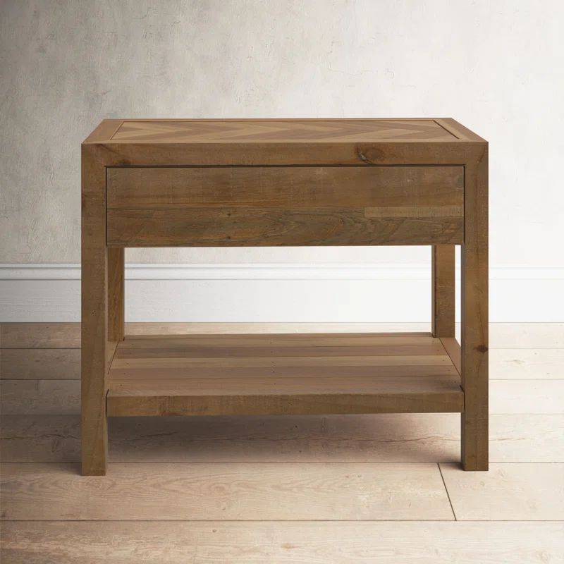 Geof Solid Wood Nightstand | Wayfair North America