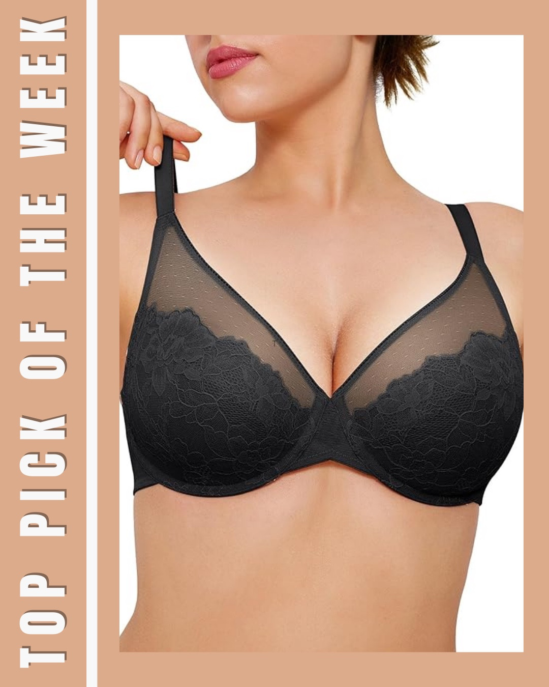 Pick of the week: Popilush Minimizer Bra. Flattering, supportive, and helps clothes lay so much smoother. One of those staples you’ll wear constantly.

#LTKmomlife #LTKdayinmylife #LTKOver40