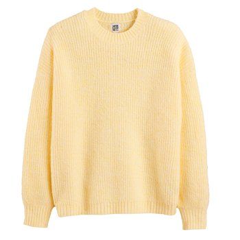 Loose Fit Jumper in Chunky Knit with Crew Neck | La Redoute (UK)