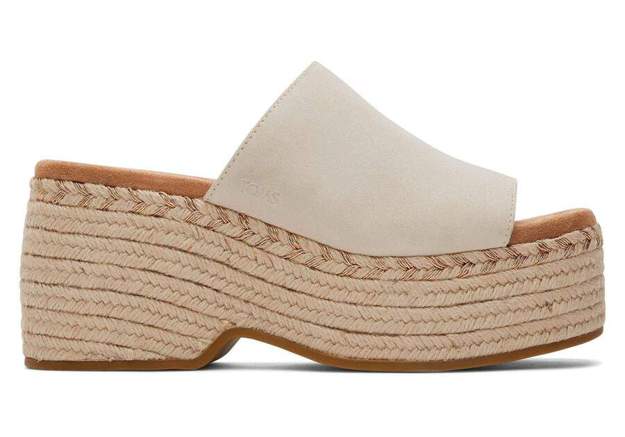 Women

Laila Mule Cream Suede Platform Sandal | Toms Americas