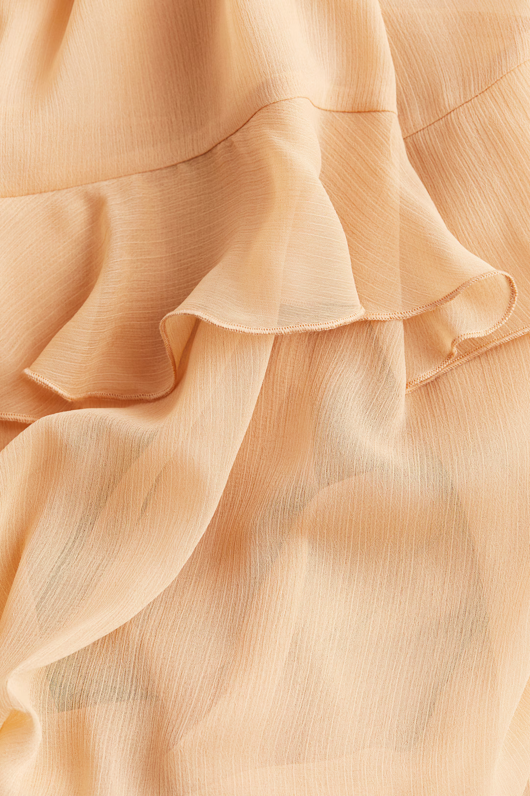 Flounced chiffon dress | H&M (UK, MY, IN, SG, PH, TW, HK)