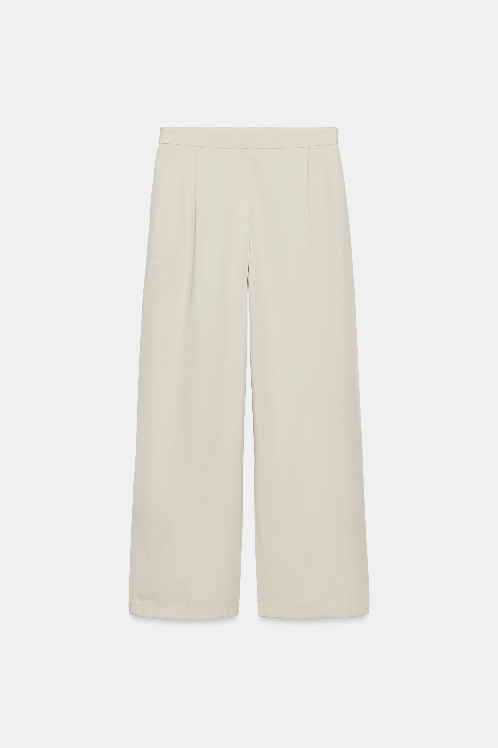 ZW COLLECTION STRAIGHT-LEG TROUSERS | Zara US