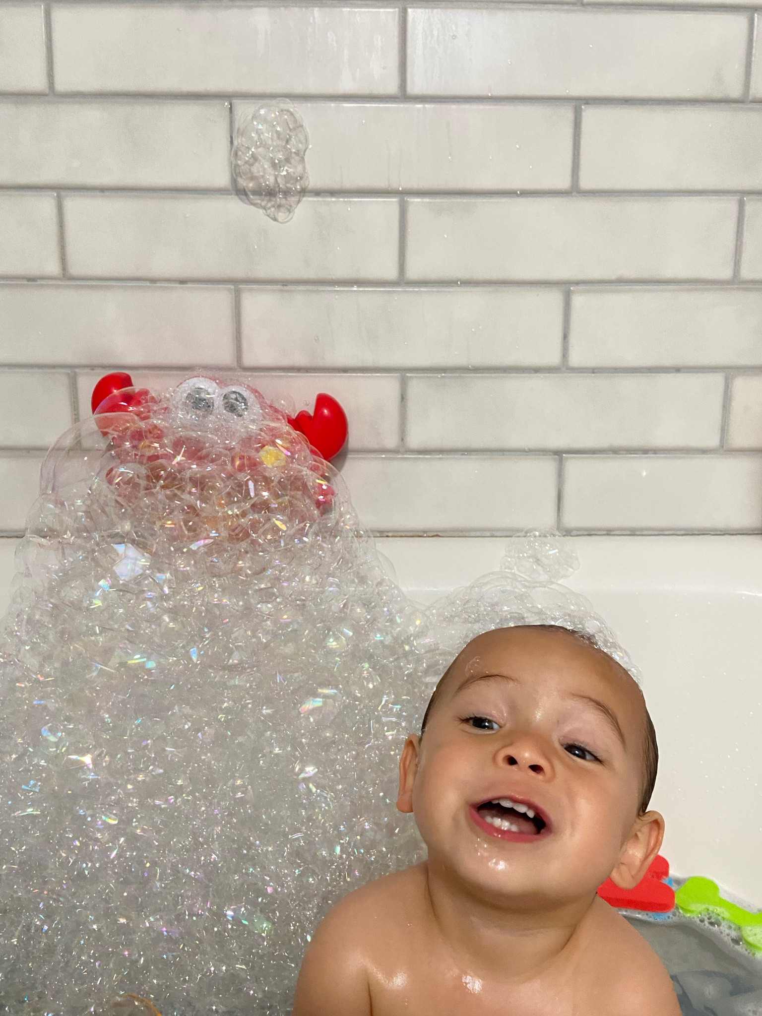 Bath time bubble machine

#LTKunder50 #LTKkids #LTKbaby
