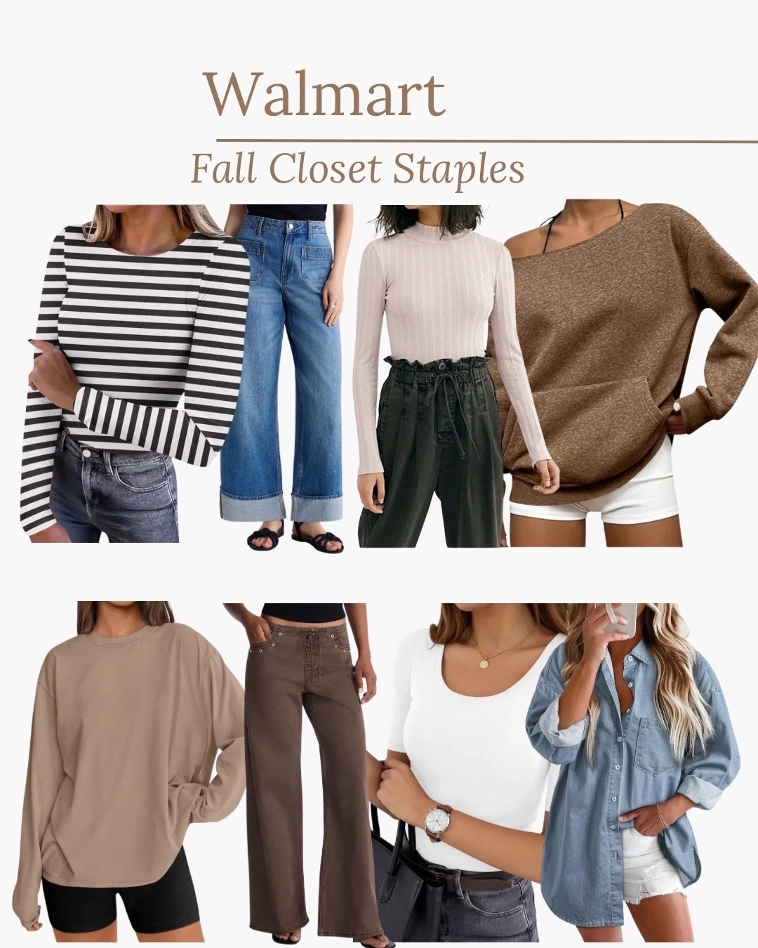 Fall closet staples at Walmart!

#LTKgrwm #LTKootd #LTKdayinmylife