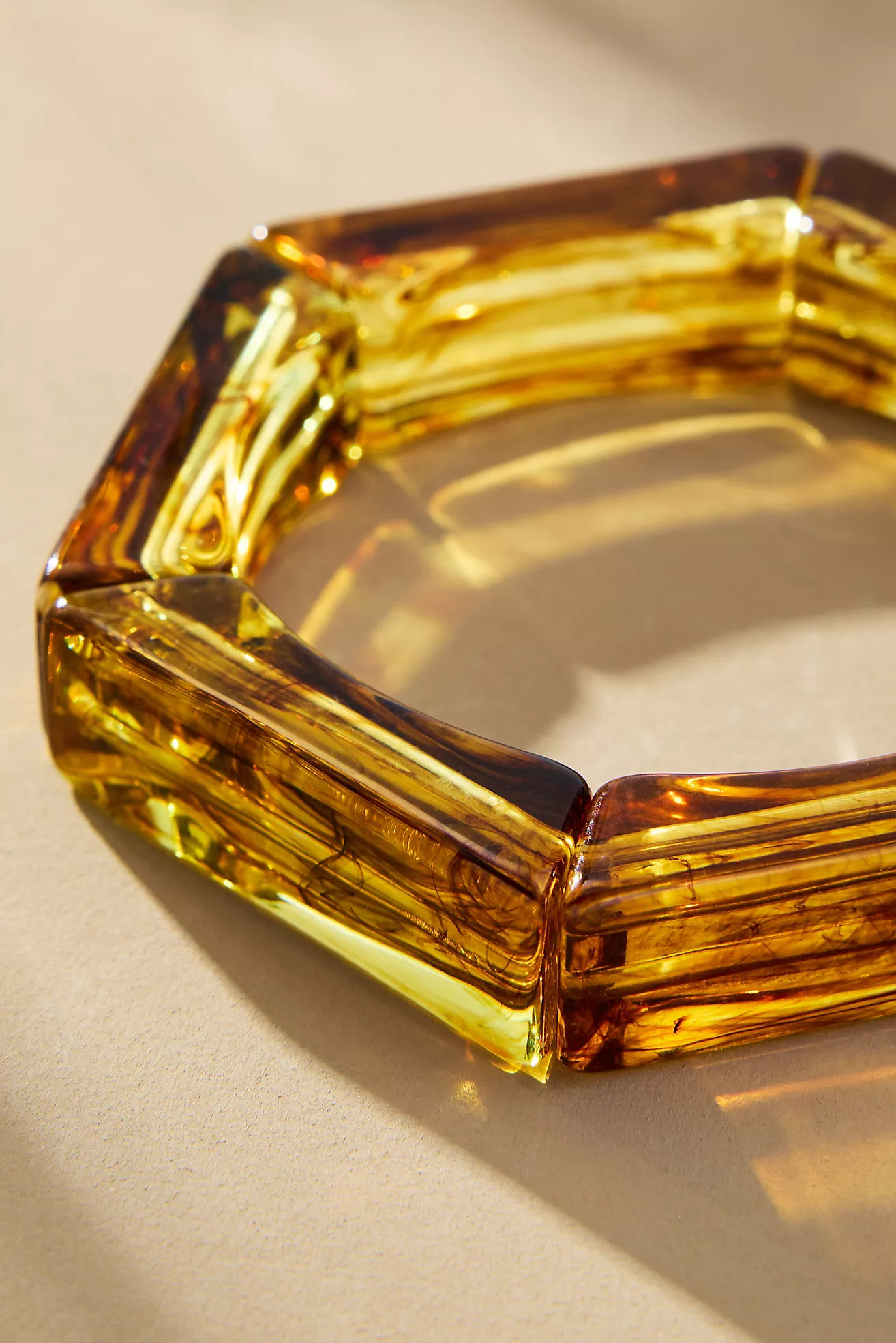 Clear Resin Stretch Bracelet | Anthropologie (US)