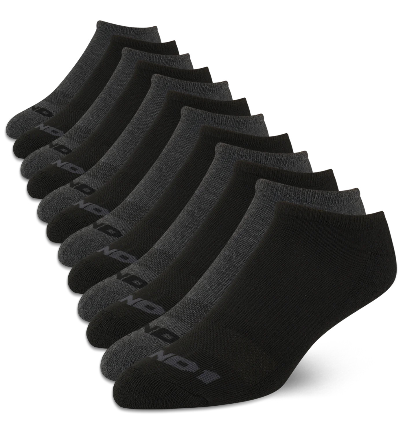 AND1 Men's Socks, Cushion No Show Socks, 12 Pack | Walmart (US)