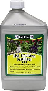 Voluntary Purchasing Group 10612 Fertilome Concentrate Fish Emulsion Fertilizer, 32-Ounce | Amazon (US)
