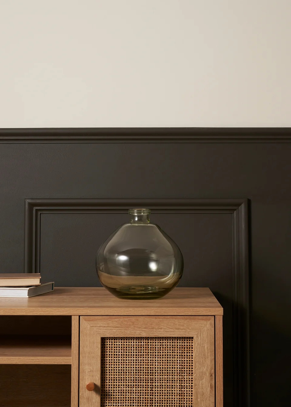 BHS Clear Recycled Round Glass Vase - One Size | Matalan (UK)