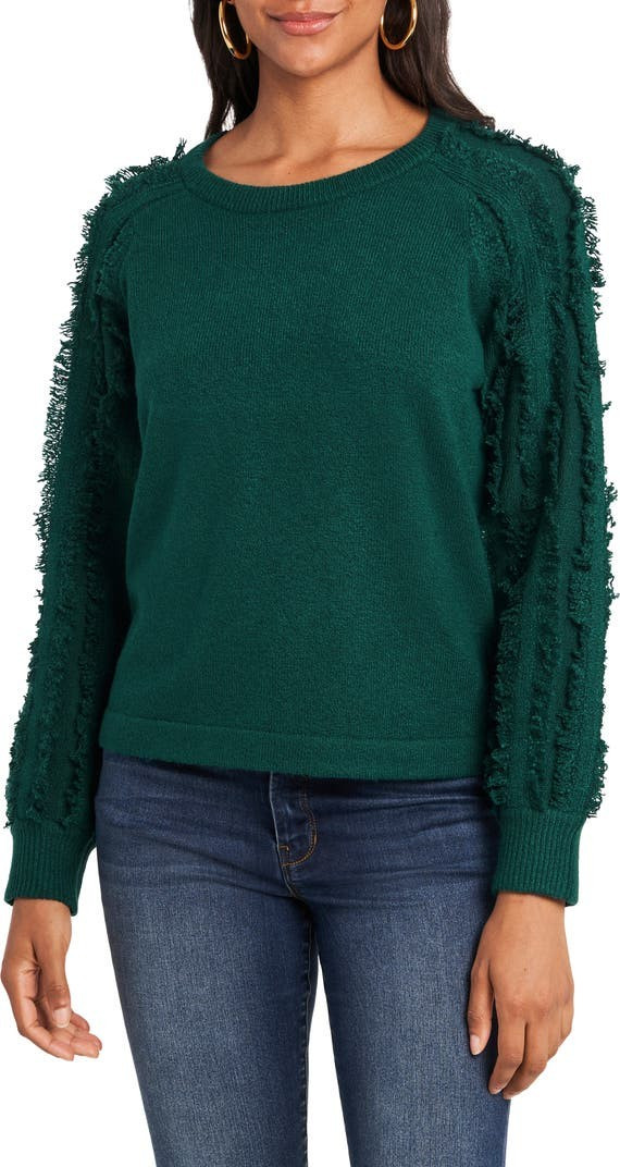 Fringe Sleeve Sweater | Nordstrom Rack