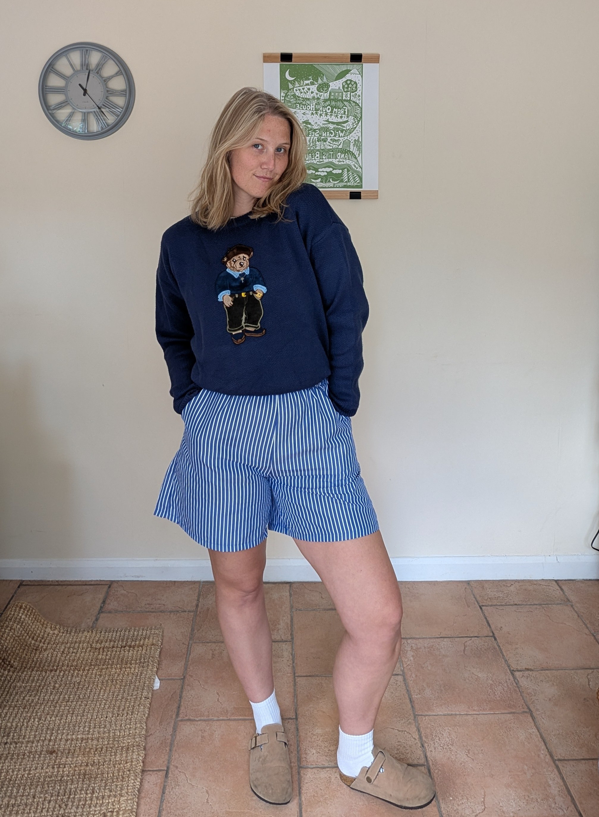 You'll be finding me in these oversized boxer shorts and jumper combo for the foreseeable... 

#LTKuk #LTKsummer #LTKmidsize