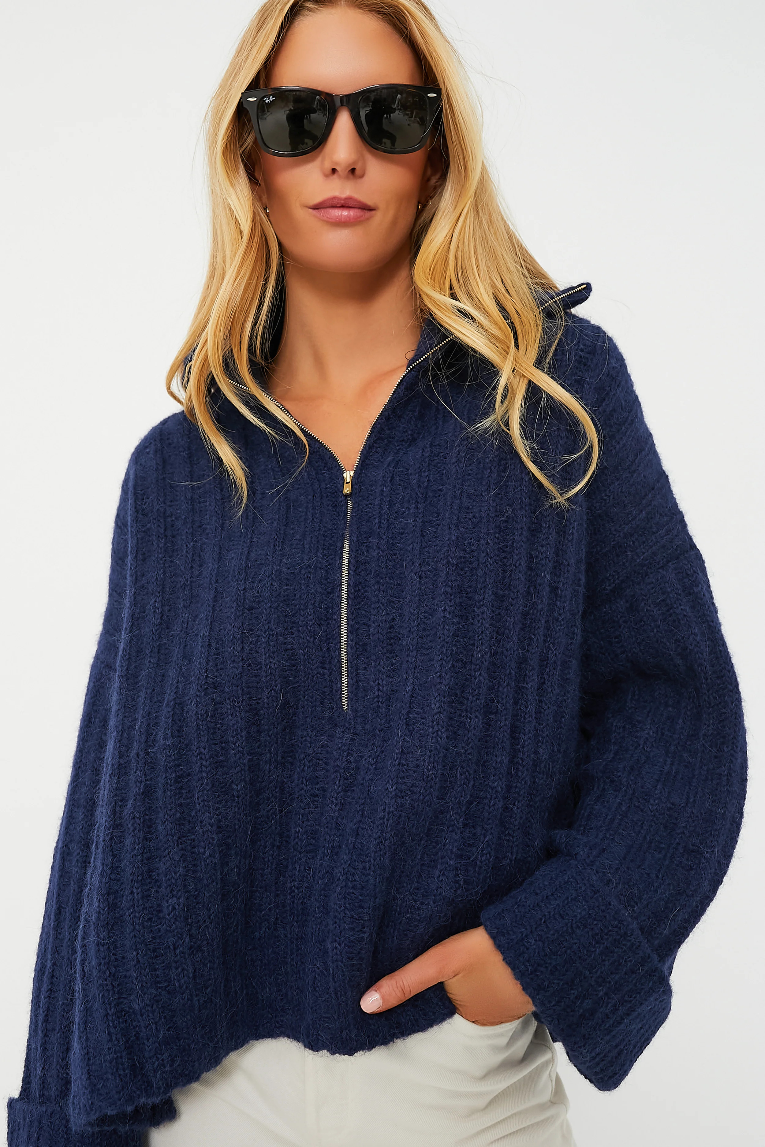Navy Uma Poncho | Tuckernuck (US)